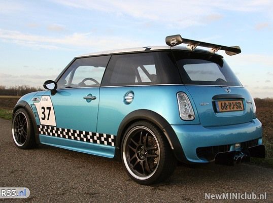 BMW MINI - MK1 R50 R53 - Lexan Polycarbonate rear screen