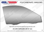 ACURA - Integra GS-R / GSi - Lexan Polycarbonate right front door window