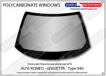 ALFA ROMEO Giulietta 940 - Hardcoated Lexan Polycarbonate front windscreen