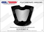 ALFA ROMEO - 4C - Lexan Makrolon Polycarbonate rear screen