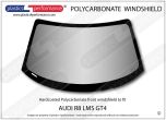 Audi R8 LMS GT4 - Hardcoated Lexan Polycarbonate front windshield