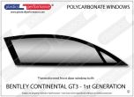 BENTLEY - Continental GT3 - Lexan Polycarbonate right front door window