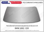 BMW 2002 E20 - Fully moulded & Hardcoated lightweight Lexan - Makrolon Polycarbonate Front WIndshield