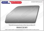 BMW - E30 M3 Lexan Polycarbonate left front door window - Late type