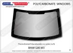 BMW G80 M3 - Lexan Polycarbonate rear window