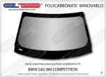 BMW G82 M4 Competition - Hardcoated Lexan Polycarbonate front windshield