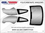 BMW - G82 M4 Competition - Lexan Polycarbonate window kit