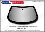 FERRARI 360 Modena - Hardcoated Lexan Polycarbonate front windscreen
