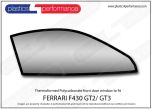 FERRARI - F430 GT2/ GT3 - Lexan Polycarbonate right front door window