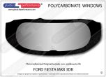 FORD - Fiesta Mk8 - Lexan Polycarbonate rear screen