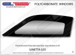 GINETTA G55 - Lexan Polycarbonate left front door window