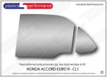 HONDA - Accord Euro R - CL1 - Lexan Polycarbonate left rear door window