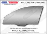 HONDA - Accord Euro R CL7 - Lexan Polycarbonate left front door window