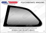 HONDA - Civic EK Hatchback - Lexan Polycarbonate left rear quarter window