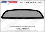 HONDA - NSX NA1 - Lexan Polycarbonate partition window