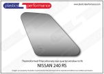 NISSAN - 240 RS Lexan Polycarbonate left rear quarter window