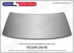 NISSAN - 240 RS - Lexan Polycarbonate rear screen