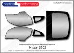 NISSAN - 350Z - Lexan Polycarbonate window kit