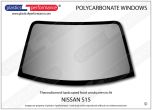 NISSAN - S15 - Hardcoated Polycarbonate front windscreen
