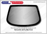 NISSAN - Skyline R34 - Lexan Polycarbonate rear screen