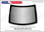 NISSAN - Skyline R35 GTR - Lexan Polycarbonate rear screen