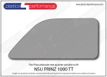 NSU - PRINZ 1000 TT - Lexan Polycarbonate right rear quarter window