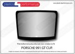 PORSCHE - 991 GT CUP - Lexan Polycarbonate rear screen