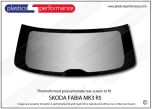 SKODA - Fabia R5 (MK3) - Lexan Polycarbonate rear window