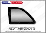 SUBARU - Impreza GC8 Coupe - Lexan Polycarbonate left rear quarter window