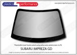 SUBARU - Impreza GD - Hardcoated Polycarbonate Lexan front windscreen