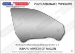 SUBARU - Impreza GF Wagon - Lexan Polycarbonate right front door window