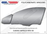 SUBARU Impreza WRX VB Sedan - Lexan Polycarbonate left front door window