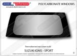 SUZUKI - Ignis - Lexan polycarbonate rear screen
