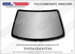 TOYOTA - Celica ST205 - Hardcoated Lexan Polycarbonate front windscreen