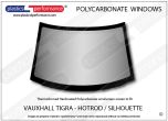 VAUXHALL/ NATIONAL - Tigra Hotrod - Hardcoated Lexan Polycarbonate front windscreen