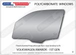 VOLKSWAGEN Amarok 1st Generation - Lexan Polycarbonate left front door window