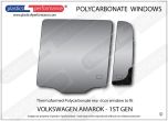 VOLKSWAGEN Amarok 1st Gen - Lexan Polycarbonate left rear door window