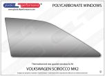 VOLKSWAGEN - Scirocco Mk2 - Lexan Polycarbonate right rear quarter window