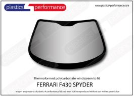 FERRARI - F430 Spider - Hardcoated Lexan Polycarbonate front