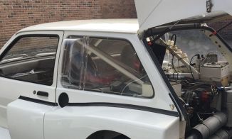 MG METRO 6R4 - Lexan Polycarbonate left 'Ear' air intake