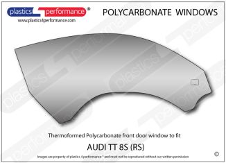 AUDI - TT 8S - Lexan Polycarbonate right front door window