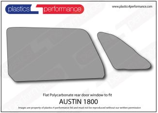 AUSTIN - 1800 'Landcrab' - Lexan Polycarbonate left rear door window