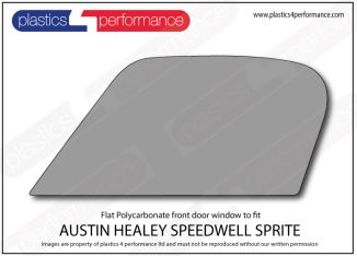 AUSTIN HEALEY - Speedwell Sprite - Lexan Polycarbonate left front door window