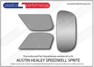 AUSTIN HEALEY - Speedwell Sprite - Lexan Polycarbonate window kit