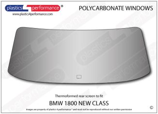 BMW - New Class 'Neue Klasse' - Lexan Polycarbonate rear window