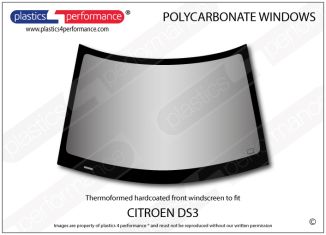 CITROEN - DS3 - Lexan Polycarbonate front windscreen