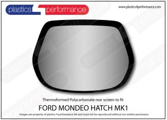 FORD - Mondeo MK1 Hatch - Lexan Polycarbonate rear screen