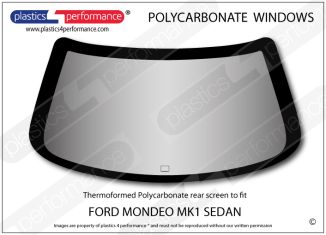FORD Mondeo MK1/2 Sedan - Lexan Polycarbonate rear screen