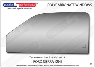 FORD - Sierra XR4i - Lexan Polycarbonate left hand front door window