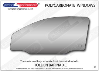 HOLDEN - Barina XC 3dr - Lexan Polycarbonate left front door window